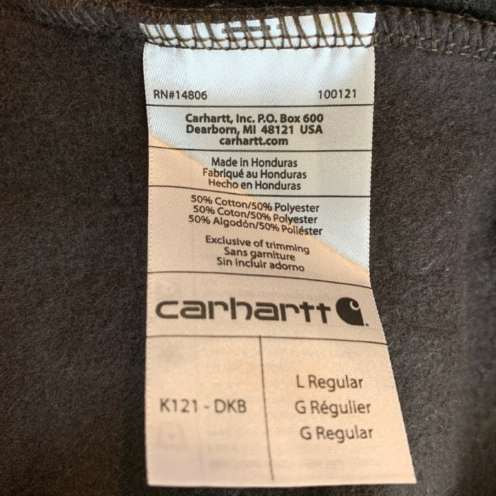 Carhartt カーハート プルオーバースウェットパーカー K121-DKB ダークブラウン SizeL 瑞穂店