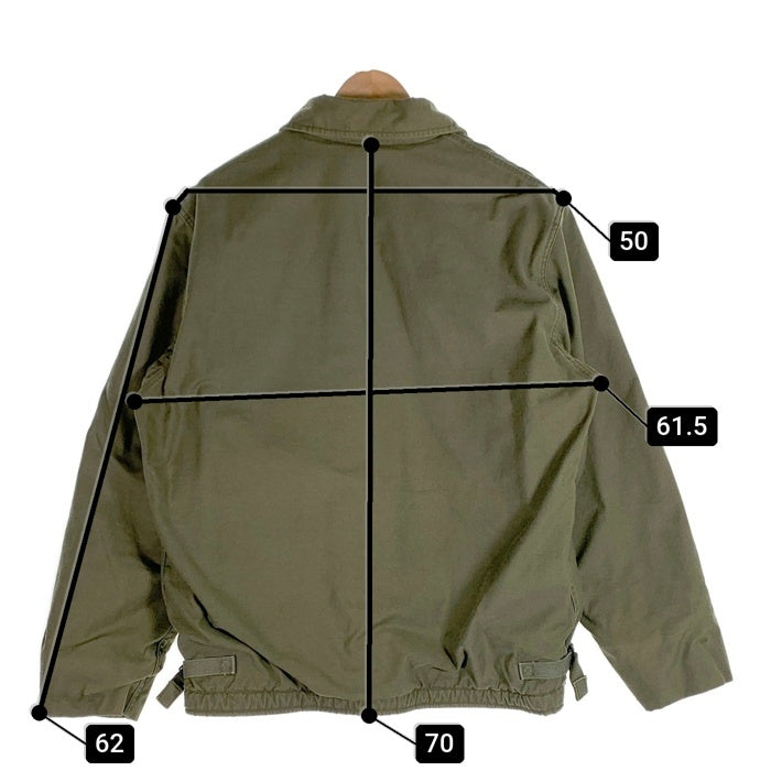 70's US NAVY 米海軍 A-2 デッキジャケット オリーブ Size XL(46-48) 福生店