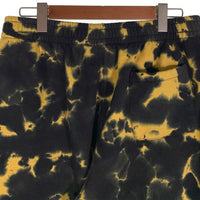 SUPREME シュプリーム 26FW Small Box Sweatshort Tie Dye スモール ボックス スウェット ショーツ ショート ハーフパンツ イエロー ブラック タイダイ Size M 福生店