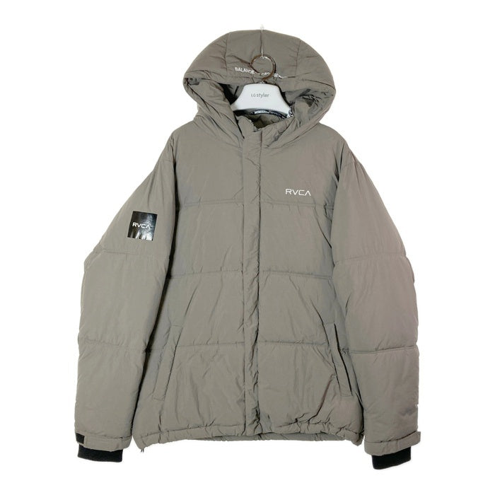 RVCA ルーカ BC042776 中綿ジャケット 背面ロゴ チャコールグレー sizeS 瑞穂店