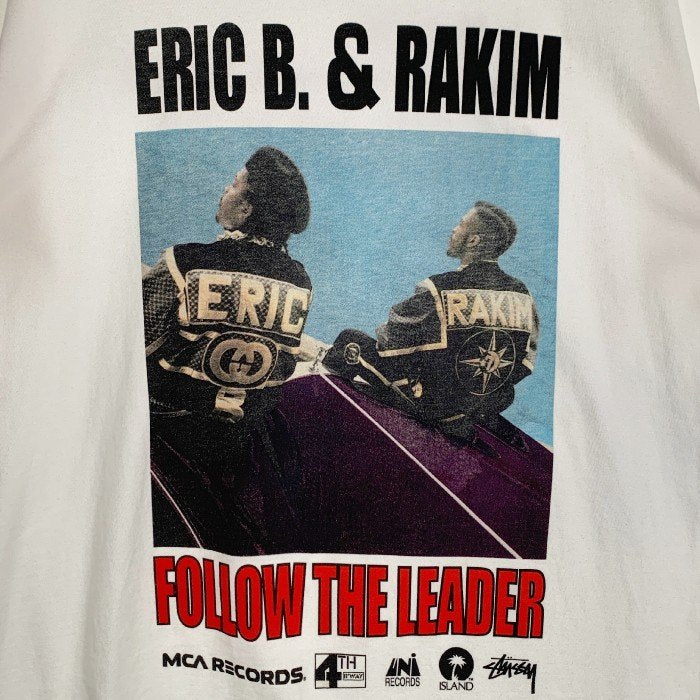 STUSSY ステューシー ERIC B. & RAKIM フォトプリントTシャツ ホワイト Size M 福生店