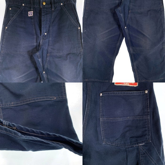 JOE McCOY ジョーマッコイ Lot722 8HOUR UNION ダック地 ダブルニーペインターパンツ ネイビー Size 34 福生店