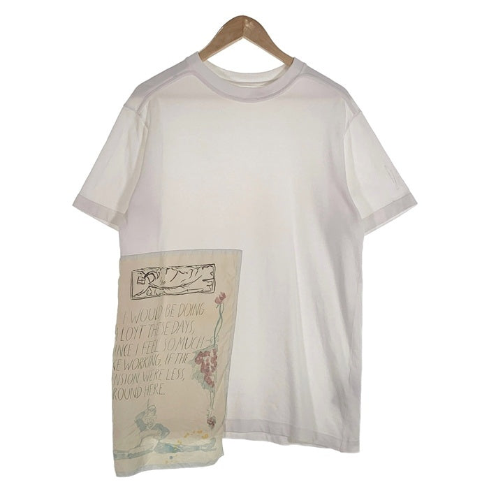 Dior HOMME ディオールオム 19AW Raymond Pettibon シルクパッチ Tシャツ ホワイト Size M 福生店
