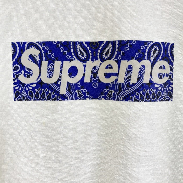 Supreme シュプリーム 19FW Bandana Box Logo Tee ボックスロゴ Tシャツ ホワイト sizeXL 瑞穂店
