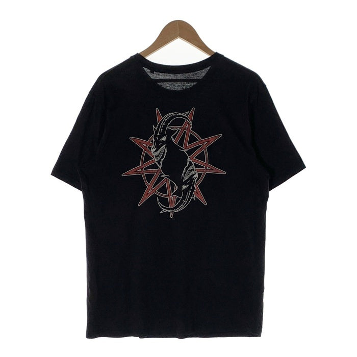 SlipKnot スリップノット プリント Tシャツ オフィシャル 現行 ブラック Size L 福生店