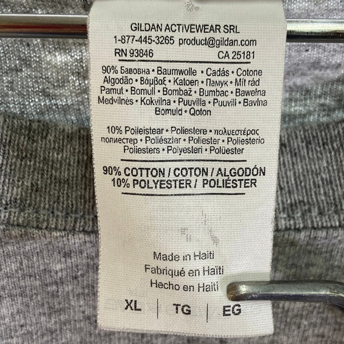 Etavirp エタヴァープ ロゴプリント Tシャツ フロント バック グレー SizeXL 瑞穂店