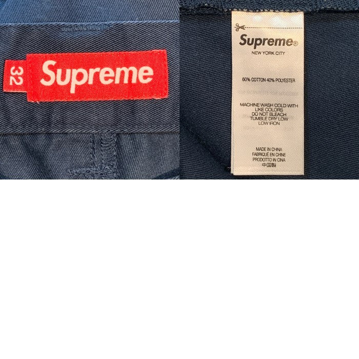 SUPREME シュプリーム 23AW Work Pant チノ ワークパンツ ネイビー Size 32 福生店