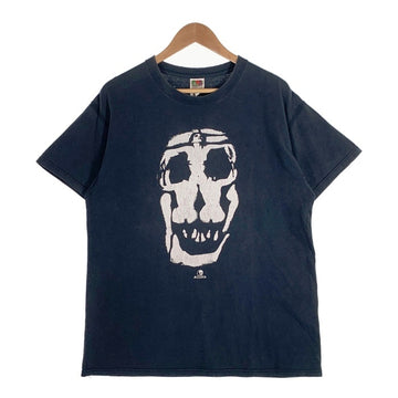 90-00's SKULL SKATES スカルスケーツ レディースカル プリントTシャツ ブラック ダリ FRUIT2枚タグ メキシコ製 Size XL 福生店