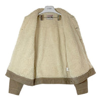 STUSSY ステューシー Lee リー STUSSY RIDER LB0010 コーデュロイ ボアジャケット ブラウン SizeL 瑞穂店