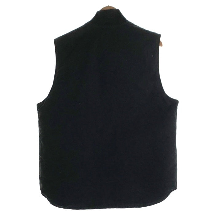 CARHARTT カーハート DUCK VEST ダックベスト ブラック V01 BLK メキシコ製 Size Medium Regular 福生店