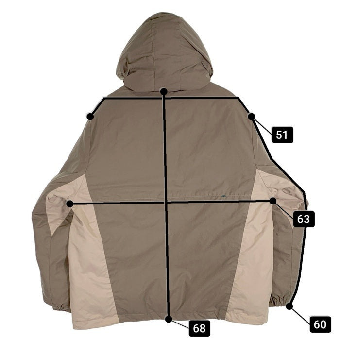 Arch アーチ 23AW tilt logo insulation jacket 中綿 ジャケット グレージュ Size M 福生店