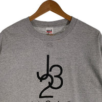 90's J23 CHICAGO FLIGHT RECORDS 1984-1998 マイケルジョーダン プリントTシャツ グレー anvil Size XL 福生店