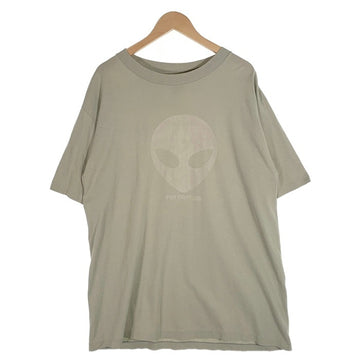 90`s Foo Fighters Roswell Records Alien Glow-In-The-Dark フーファイターズ ロズウェル レコーズ エイリアン グロウインザダーク半袖 Tシャツ ベージュ Size XL 福生店
