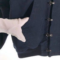 HOUSTON ヒューストン U.S. NAVY 米海軍 DECK HOOK JACKET NAVY DEPARTMENT N-1 デッキジャケット フロントフック ネイビー SX65913 Size 38 福生店