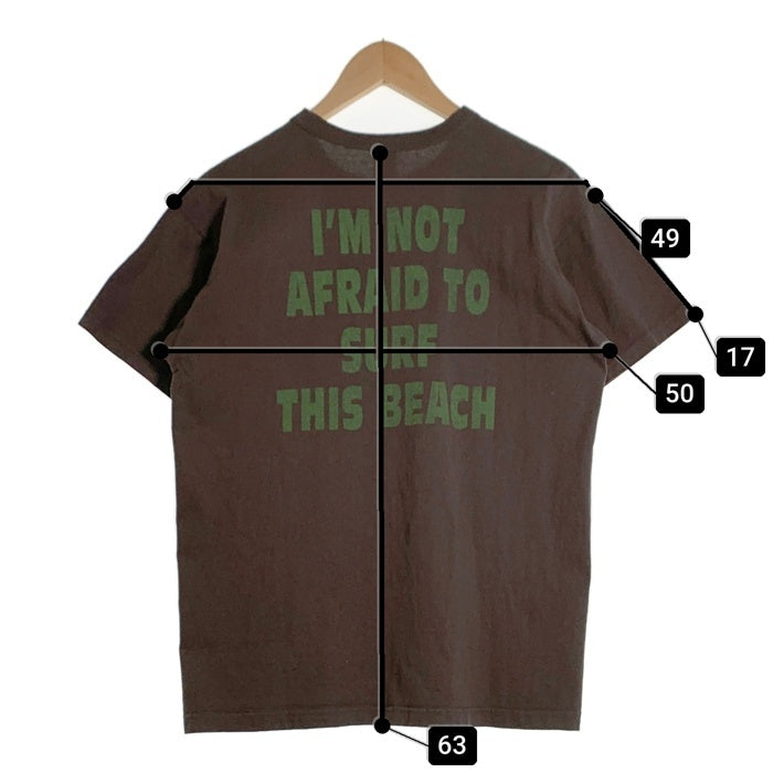 TOYS McCOY トイズマッコイ CASPER TEE IT`S SAFE TO SURF キャスパープリントTシャツ 前V チャコールグレー TMC2504 Size L 福生店