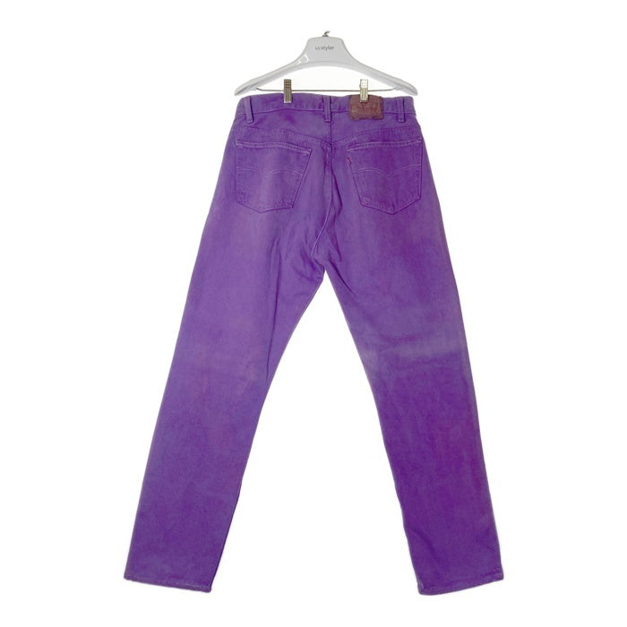 LEVI'S リーバイス USA製 90s 501 後染め デニムパンツ パープル sizeW33 L32 瑞穂店