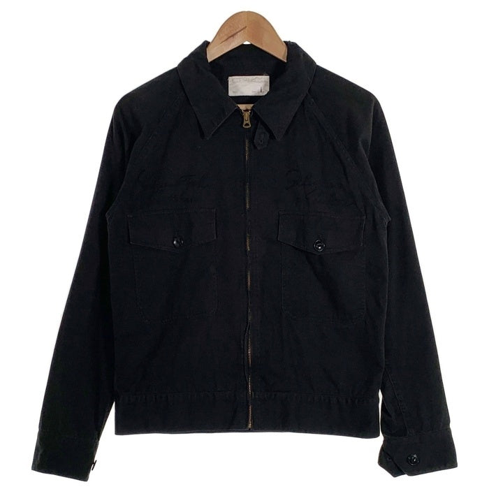 G＆F WORKERS ジーアンドエフ ワーカース ジップアップ ワークジャケット ブラック Size L 福生店