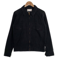 G＆F WORKERS ジーアンドエフ ワーカース ジップアップ ワークジャケット ブラック Size L 福生店