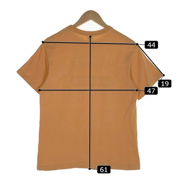 WAREHOUSE ウエアハウス CAMELBACK プリントTシャツ オレンジ Size M 福生店