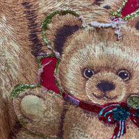 JERZEES ジャージーズ USA製 テディベア プリント スウェットトレーナー レッド sizeXL 瑞穂店