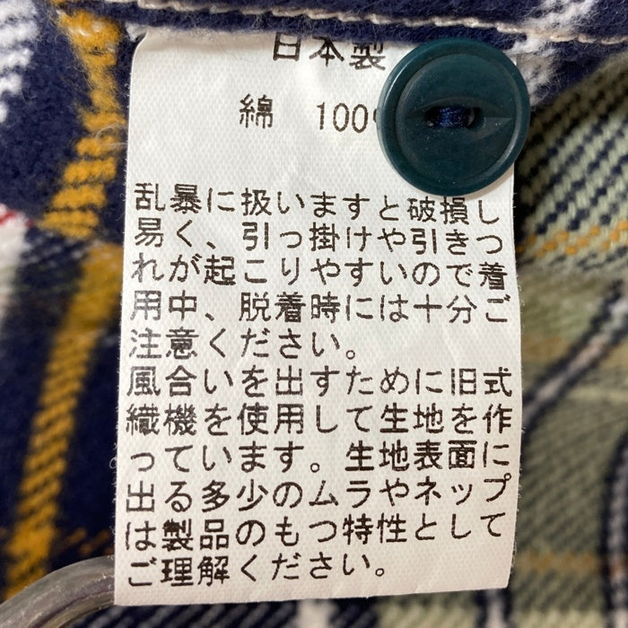 UES ウエス ヘビーウェイト フランネルチェックシャツ マルチ Size 1 瑞穂店