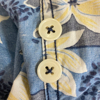 POLO SPORT ポロスポーツ ラルフローレン コットン オープンカラーシャツ アロハ ハイビスカス ブルー Size XL 瑞穂店