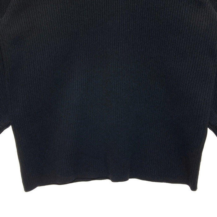 JUSGLITTY ジャスグリッティー ボリュームスリーブニット ブラック size2 瑞穂店