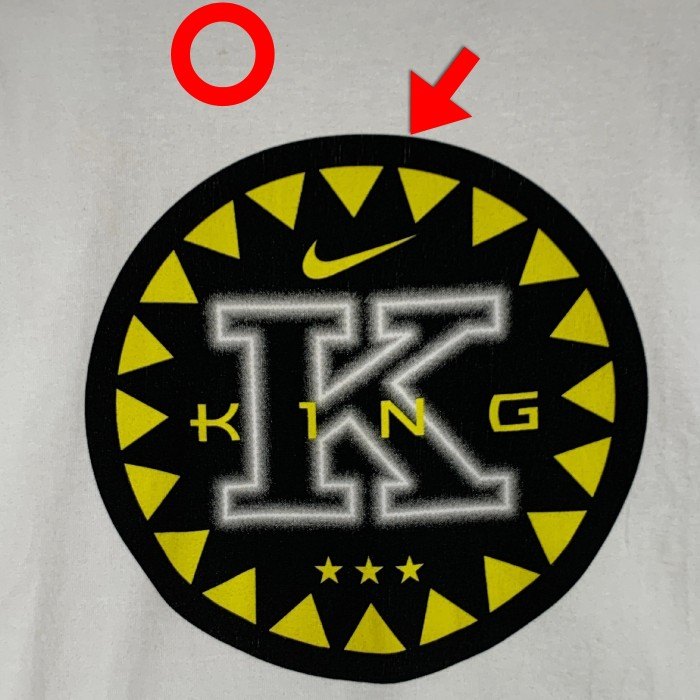 90's NIKE ナイキ KING K NOMO プリント Tシャツ 野茂英雄 ホワイト Size L 福生店