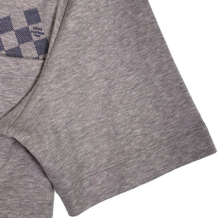 LOUIS VUITTON ルイヴィトン ダミエ ポケット ポケT 半袖 Tシャツ グレー Size XL 福生店