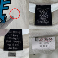 Mark Wigan マーク ウィガン コットン 両面プリント 半袖 Tシャツ ホワイト Size One Size 福生店