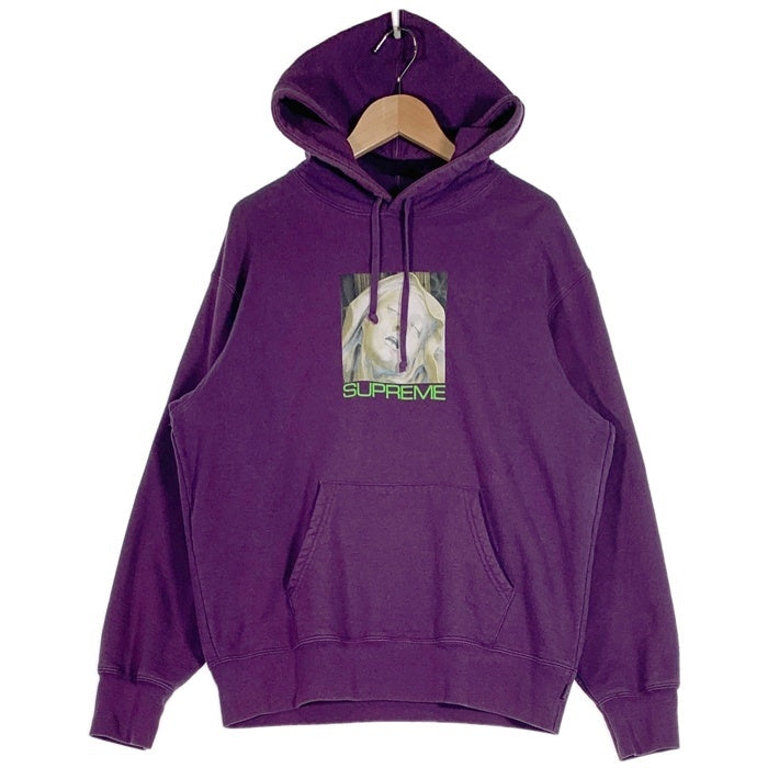 SUPREME シュプリーム 21AW Ecstacy Hooded Sweatshirt エクスタシー プリントプルオーバースウェットパーカー フーディー パープル Size S 福生店