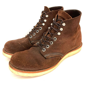 RED WING レッドウィング 8164 6 CLASSIC ROUND TOE クラシックラウンドトゥ スウェード ワークブーツ ブラウン 11年 Size 8.5D (26.5cm) 瑞穂店