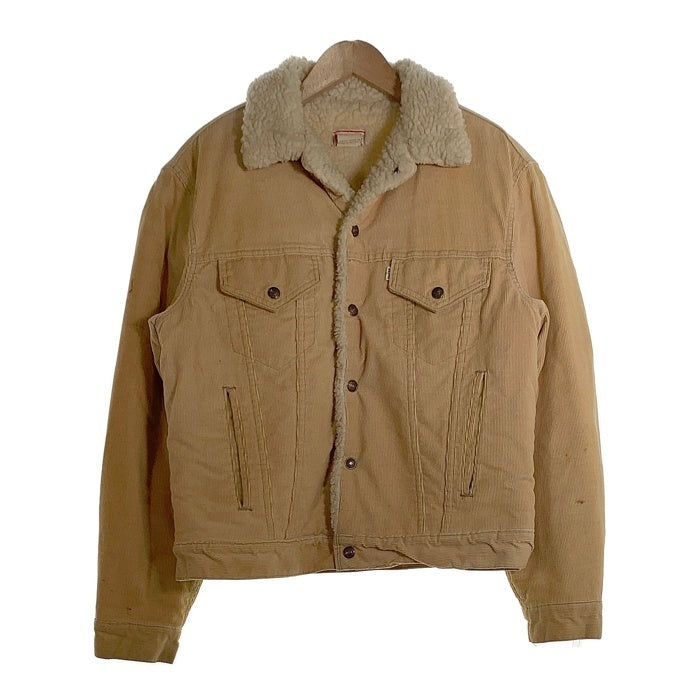 80's Levi's リーバイス コーデュロイ ボアジャケット ベージュ 70608 1523 USA製 Size 42 福生店