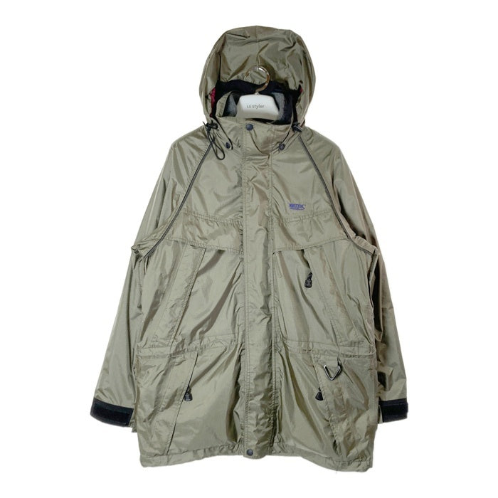 Eddie Bauerエディーバウアー EBTEK フリースライナー付き GORE-TEX Nylon Jacket ゴアテックス ナイロンジャケット カーキ sizeS 瑞穂店