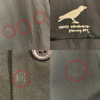 S'YTE サイト Yohji Yamamoto Planning Dept ヨウジヤマモト プランニングデプト 刺繡 ポケットシャツ ブラック size3 瑞穂店