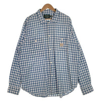 POLO COUNTRY RALPH LAUREN ポロカントリ－ ラルフローレン ギンガムチェック ワークシャツ Size XXL 福生店