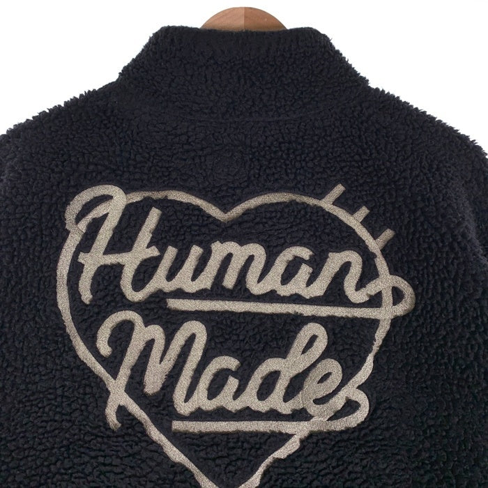 Human Made ヒューマンメイド 22AW Boa Fleece Pullover ボアフリース プルオーバー ジャケット ブラック Size S 福生店