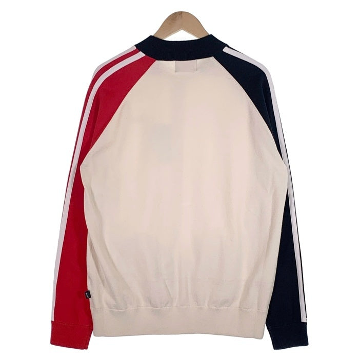 glamb グラム Jan knit jersey ジャンニットジャージ ジップアップ ホワイト GB0118/KNT07 Size 3 福生店