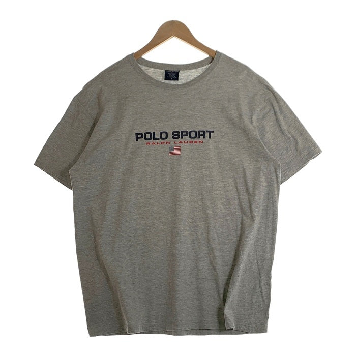 POLO SPORT ポロスポーツ RALPH LAUREN ラルフローレン 半袖 Tシャツ グレー Size L 福生店