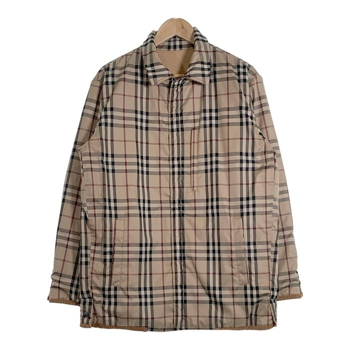 BURBERRY バーバリー リバーシブルジャケット キルティング 中綿 ベージュ ノバチェック BBP16-300-50 Size L 福生店