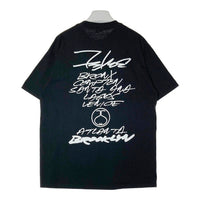 STUSSY ステューシー FUTURA WORLD TOUR フューチュラ ワールドツアー Tシャツ ブラック sizeL 瑞穂店