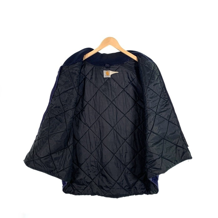 80`s 90`s Carhartt カーハート V01 Duck Work Vest ダック ワーク ベスト ネイビー Size XX-Large相当 福生店