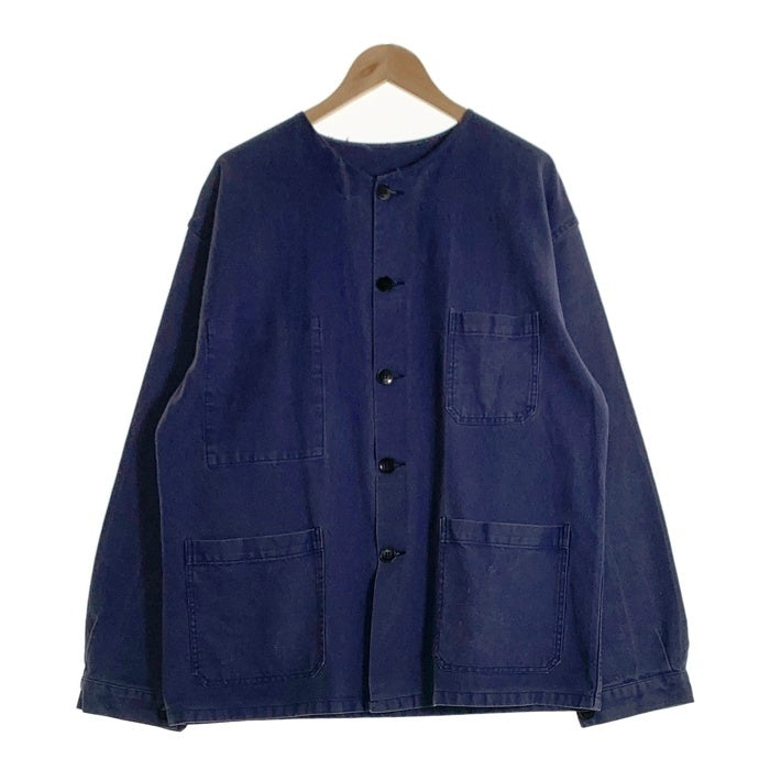 70's~ BEAU-FORT ビューフォート French Work Coverall ワークジャケット マウンテンタグ ナス紺 Size XL相当 福生店