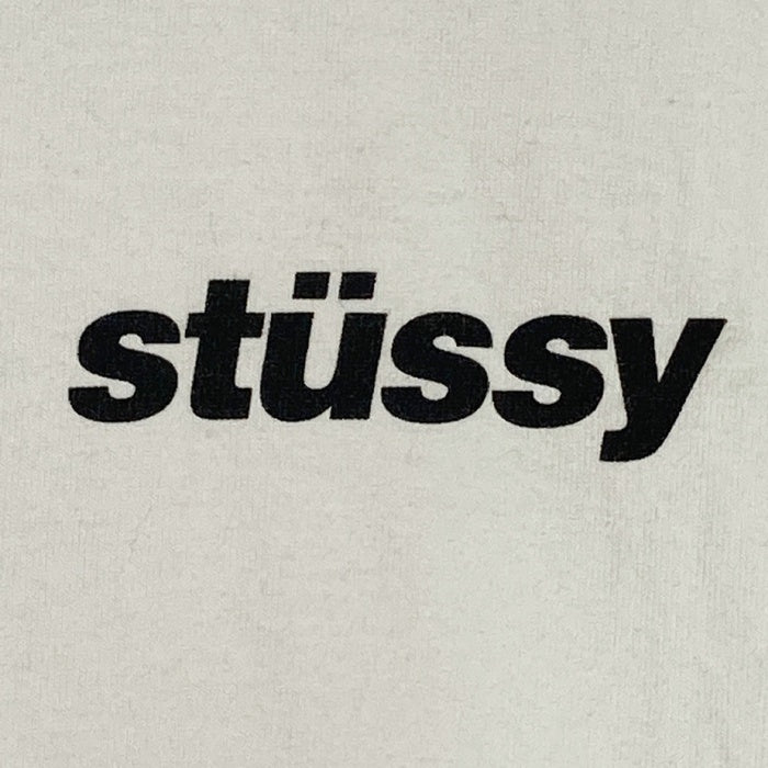 STUSSY ステューシー 両面ロゴ ポップサイクル アイスキャンディ Ｔシャツ ホワイト sizeL 瑞穂店