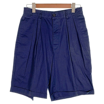 80-90's STUSSY ステューシー 2タック チノ ショーツ ショートパンツ ネイビー 黒タグ Size 32 福生店
