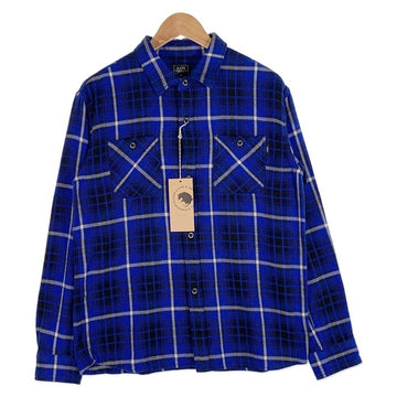 RATS ラッツ 24AW COTTON FLANNEL BLUE CHECK SHIRT コットンフランネルブルーチェックシャツ ブルー 24’RS-0805 Size M 福生店