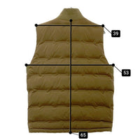 LACOSTE ラコステ BH079EL CLOMAX 止水ジップ 中綿ベスト ブラウン sizeXS 瑞穂店