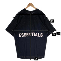 FOG ESSENTIALS エッセンシャルズ バックロゴプリント メッシュ VネックTシャツ ブラック Size L 福生店