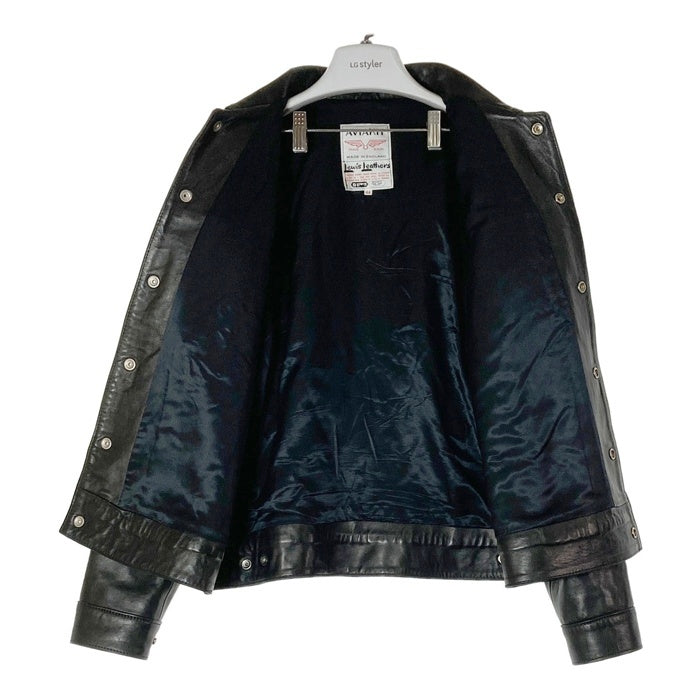 Lewis Leathers ルイスレザー 988 WESTERN JACKET シープスキン ウエスタン レザージャケット ブラック size44 瑞穂店