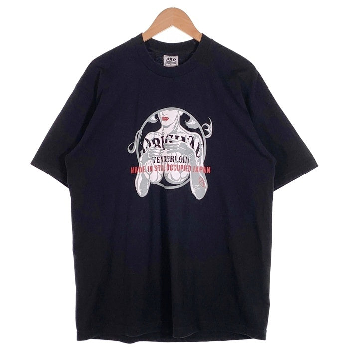 TENDERLOIN テンダーロイン PRO 5 半袖 Tシャツ ブラック Size XL 福生店